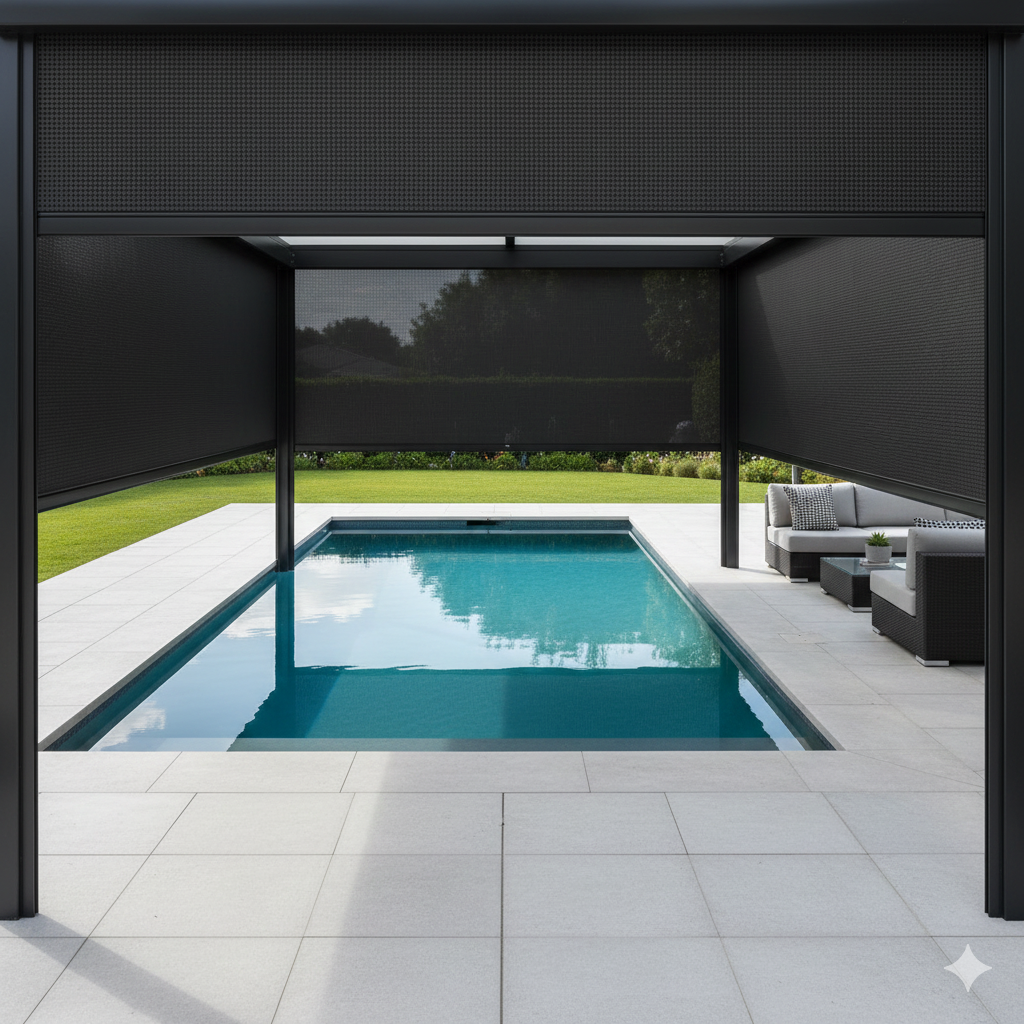 Ziptrack Balcony Blinds